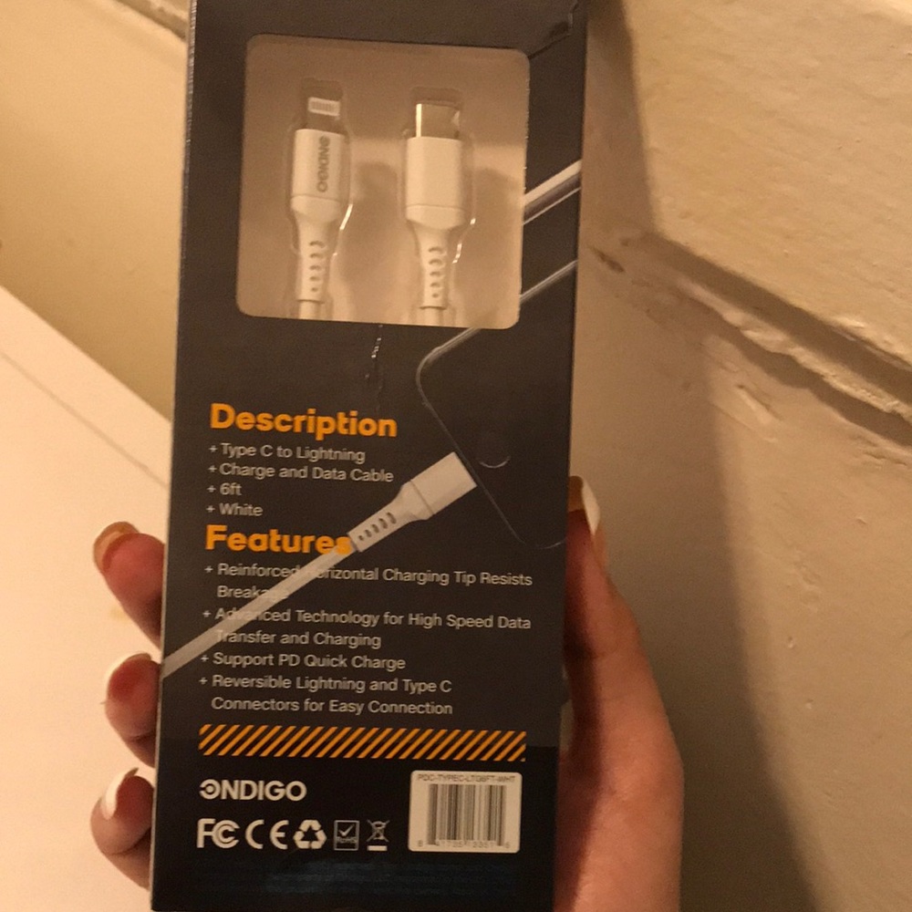 iPhone charger